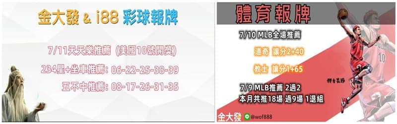 539報牌+運彩分析